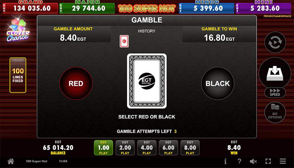 Gamble (игра на удвоение) Gamble (игра на удвоение)
